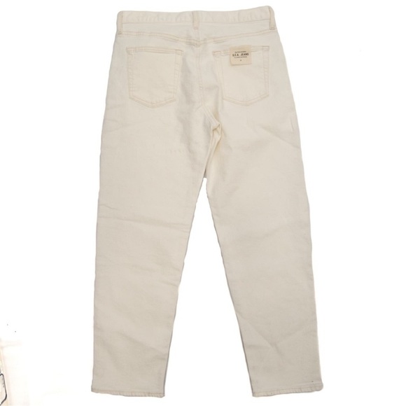 Outerknown Fillmore Boyfriend Stretch Button Fly Casual Jeans in Salt NWT - Picture 6 of 10